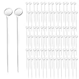 Qerwsdty 300 Stück Einweg-Zahnarztspiegel, Antibeschlag-Mundspiegel, Einzeln Verpackt, Zahnspiegel für Zähne und Mund,