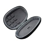 Homoyoyo Kabellose Tasche Hart Eva Schutzbox Stoßfest Wasserabweisend Kompatibel für Logitech Anywhere Wireless Mouse Transporttasche mit Nylon Material und Trageband
