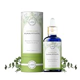 Lebbio – Eukalyptusöl 50ml – 100% Pur und natürlich - Ätherische Öle - Echter Eukalyptus – bei Erkältung - Eucalyptus Oil - Extra Frisch - für Diffuser - perfekt für Aromatherapie