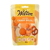 Wilton Candy Melts Orange: Schmelzende Glasur mit Süßem, Cremigem Geschmack zum Gießen, Dippen und Dekorieren - für Cake Pops, Keksen, Pralinen und Kuchen - 125 g