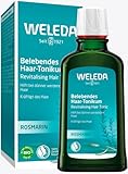 WELEDA Bio Rosmarin Haartonikum - Naturkosmetik Haarwasser Tonikum mit Rosmarinöl vermeidet Haarausfall & fördert das Haarwachstum. Haarpflege für kräftiges Haar & gesunde Kopfhaut (vegan / 100ml)