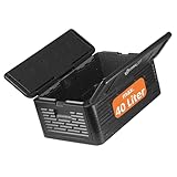 Mahlzeit Thermobox faltbar 60 x 40 x 25,5 cm | Warmhaltebox, Schwarz | Thermobox für Essen, Thermobox Styropor, Thermobox Kühlbox, Isolier Klappbox, Styroporbox Klappbar, Isolierklappbox, Isolierbox