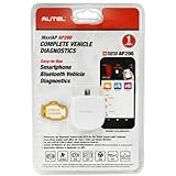 Autel Bluetooth obd2 AP200,Fehlercode von alle System auslesen,Reset für Öl SAS EPB DPF BMS usw, OBD2 Diagnosegerät IOS und Android，OBD2 Diagnosegerät Mit Alle Systemdiagnosen，Deutsche