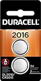 Duracell - 2016 3 V Lithium-Knopfzelle - langlebige Batterie - 2 Stück (36 Stück)