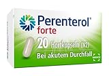 Perenterol forte 250 mg 20 Kapseln bei akutem Durchfall & zur Vorbeugung -entzündungshemmend & verhindert übermäßigen Flüssigkeitsverlust