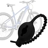 Airtag Fahrrad Fahrradhalterung Befestigung Wasserdicht Fahrradsattel Halterung Versteckt Air Tag Bike Mount für Apple Airtag Fahrrad GPS Tracker Diebstahlschutz (Schwarz)