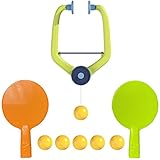 Tischtennis Trainer Set Zum Aufhängen Für Den Innenbereich, Hängende Tischtennisset Spiele Tischtennis Trainer Kinder Tischtennisset Trainingsgeräte Für Den, Ping Pong Set