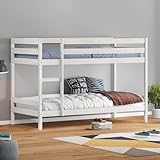 IDIMEX Etagenbett Doppelstockbett Felix für Kinder Hochbett Kinderbett mit Leiter Kiefer massiv Natur 90 x 200 cm (B x L)
