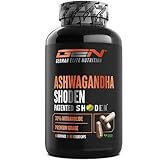 Ashwagandha Shoden® - 35% Withanolide Glykoside - Patentierter Ashwagandha Wurzelextrakt - Hohe Bioverfügbarkeit, hochdosiert, vegan - 60 Kapseln