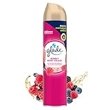 Glade (Brise) Duftspray für langanhaltende Frische in allen Räumen, Lufterfrischer Spray, Bubbly Berry Splash, 1er Pack (1x300 ml)