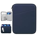 Dadanism 9-11 Zoll Tablet Sleeve Tasche Kompatibel mit iPad 10,2 2021-2019, iPad Pro 11 M4 2024-2018, iPad Air 5/4 10,9, iPad Air 11' 2024, iPad 10. Gen 10,9, Galaxy Tab A9+/A8/S9 FE, Indigo