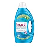 burti Sport & Outdoor Waschmittel flüssig – Flüssigwaschmittel ohne Bleichmittel & Weichspüler – Sportwaschmittel für Wäscheduft - 29 Wäschen