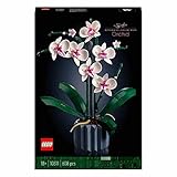 LEGO Icons Orchidee, Künstliche Pflanzen Set mit Blumen, Modellbausatz für Erwachsene, Home und Zimmer-Deko, Botanische Sammlung, Geschenke für Ehefrau oder Ehemann, Sie und Ihn 10311