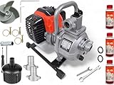 2-Takt - Benzin Wasserpumpe Machtmann Gartenpumpe Motor 1''