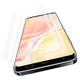 VideoSecu 2 Stück für Panzerglas für Samsung Galaxy S8 Schutzfolie, 9H Härte HD Blasenfreie Gehärtetes Glas Displayschutzfolie - 100% Touchgenauigkeit, Kratzfest, Ölfrei, Vollständige Abdeckung