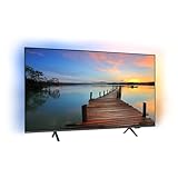 Philips Ambilight The Xtra 55PML9009 4K Quantum Dot MiniLED Smart TV - 55-Zoll Display mit P5 Perfect Picture Engine Ultra HD, Titan OS, Dolby Vision und Dolby Atmos Sound - Anthrazitgrau