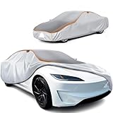 MRWIZMS Hagelschutzplane Auto Hagelsichere Autoabdeckung für PKW 450cm bis 490cm lang Hagelschutz Auto Autoabdeckung Hagelschutz, Langlebige Vollgarage.