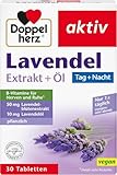 Doppelherz Lavendel Extrakt + Öl – Mit Vitamin B6 und B12 als Beitrag zur normalen Funktion der Psyche und des Nervensystems – 30 Tabletten