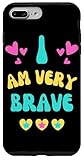 Mut WERDE GUT PRÄSENT ICH Bin MUTIG FÜR Mut Hülle für iPhone 7 Plus/8 Plus