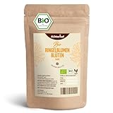 Bio Ringelblumenblüten | 100g | ohne Kelch | Ringelblumentee vom-Achterhof Tee Kräuter