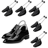 Cexovo Schuhspanner 5 Paar Herren Schuhspanner aus Kunststoff und Metall für Sportschuhe, Mokassins, hochhackige Schuhe, Freizeitschuhe, Größe 39-47 EU