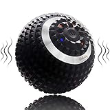 Wolady Elektrisch Massageball vibrierender Massageball Faszienball zur Selbstmassage für Muskel und Plantar USB Wiederaufladbar Schmerzlinderung Muskelspannung