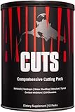 Universal Nutrition ANIMAL Cuts Diät- & Definitionssupplement für Leistungssportler zum Gewichtsmanagement - regt den Stoffwechsel an & erhöht den Energieverbrauch, 42 Packs