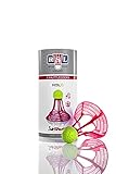 RSL - Air Shuttle Red - Nylonball zum Badminton/Federball Spielen im Freien - windbeständig durch besondere Form - 3 Air Shuttle Red pro Rolle