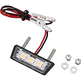 Hashiru LED Nummernschildbeleuchtung ST02-2er-Pack - 12V - E-Prüfzeichen