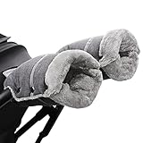 Handwärmer Kinderwagen, Homord Kinderwagen Handschuhe Warmer Winddicht Handmuff Universaler und Wasserabweisender Muff mit Fleece und Baumwolle für Buggy