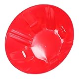 STOBOK Staubschutzhaube Selbst Alarm Abdeckplatte Für Rauchmelderabdeckungen Zum Kochen Rauchmelderabdeckungen Aus Kunststoff Rauchmelderkappen Plastik Rot