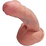 22CM Dildo - Weichen Zwei Layer Silikon Dildos Echten Venen und Prallen Hoden,Dicker Realistischer Flüssiges Silikon Dildo,Sexspielzeug für Frauen und Männer Echte Penis Nachbildung Gefühls Echt