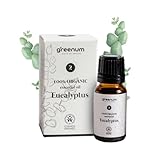 BIO Eukalyptusöl 10 ml [100% NATURREIN] - Eucalyptus globulus für Aromatherapie, Diffuser, Massageöle, DIY-Kosmetik, Raumduft & Erkältungsunterstützung