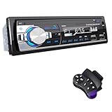 RDS Autoradio Bluetooth, Wistrue 1 DIN Autoradio mit Bluetooth Freisprecheinrichtung/mit AUX