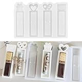 Silikonformen Gießformen Weihnachten, 4 Stück Silikonform Weihnachten Geldgeschenk Silikonform Hase Gipsformen zum Gießen Pralinenschachtel Gießformen Silikon Weihnachten für Geldgeschenke (A)