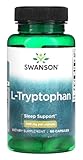 Swanson - L-Tryptophan 500 mg | Unterstützt gesunden Schlaf und Stimmung - 60 Kapseln