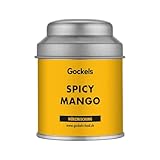 Spicy Mango Gewürzmischung – Exotisches Mango-Chili-Salz mit Tomate, Pfeffer & Estragon | Süß-scharf & fruchtig | Für Fleisch, Fisch, Gemüse, Reis & Dips