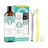 Mundwasser Für Erwachsene | 237ml Natürliche Alkoholfreie Zahnreinigungsflüssigkeit,Almohada Para Dormir Leer En Posición - Para Hombres Mujeres Adultos Personas Mayores Hotel Viaje Sofá