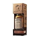 O’Donnell Moonshine Toffee Likör + praktischer Ausgießer - 700ml Premium Karamell Whiskey Likör (süß-kräftig & leicht rauchig) im Original Mason Jar – Made in Berlin – 25% Alkohol zum genießen