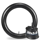 AVOKIN Fahrradschlauch, 50,8 x 7,6 cm, Fettreifenschlauch mit Schrader-Ventil für 50,8 cm (20 Zoll) Fahrrad-Elektrofahrräder