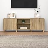 TV-Schrank,Eingangsschränke,Wohnzimmer-Schrank,Dekoartikel Schrank,Couchtisch,Aktenschrank,Schaukasten,Beistellschrank,für Wohnzimmer,Schlafzimmer,Haus,Büro,Sonoma-Eiche 150x30x50 cm Holzwerkstoff