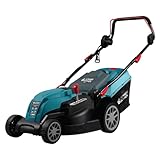 K&S Könner&Söhnen KS 42LM rasenmäher Elektro 1800 W, Lawn Mower mit Schnittbreite 420 mm,elektrorasenmäher Schnitthöhe 25–80 mm, mulchmäher mit 5 Positionen, Grasfangbox 40 l,Mulchfunktion