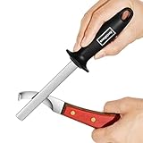 Antidious Hufmesserschärfer, 12,7 cm, Hufmesser, Honstab mit Diamantbeschichtung, um Hufmesser und Schneidinstrumente scharf zu halten