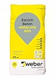 Weber.mix 603 Beton Estrich 25 kg/ Sack