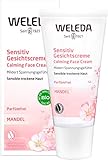 WELEDA Bio Mandel Sensitiv Gesichtscreme, Naturkosmetik Feuchtigkeitscreme zur Pflege trockener, empfindlicher und sensibler Haut im Gesicht und am Hals für einen gesunden Teint (1 x 30 ml)