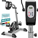 maxVitalis Bewegungstrainer 2in1 Armtrainer und Beintrainer mit Motorunterstützung Pedaltrainer für Senioren Fitnessgerät für passives und gelenkschonendes Training der Arme und Beine