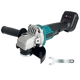 Akku Winkelschleifer 125mm,für Makita 18V Akku,Bürstenlos Kabellos Winkelschleifer,11000 U/min,zum Trennen, Schleifen (Ohne Akku)