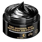 Komponiert für Shine Wheel | 100 g Wiederherstellung der früheren Autoreifen | Cremeformel für Mehrzweck -Gummi -Pflege langweilige polierende Schutzbeschichtung für Auto