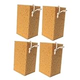 BELLIFFY 4 Stück Teiliges Waschschwämme für Autos Stark Wasserabsorbierend Kratzfreie Autoreinigungsschwämme aus Weichem Langlebigem Material für Lack Lkws und Motorräder