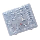 32-teiliges umfassendes Nähfuß-Set für Heimmaschinen, Nähwerkzeug-Sammlung, Stick- und Quilt-Zubehör, Nähfuß-Set